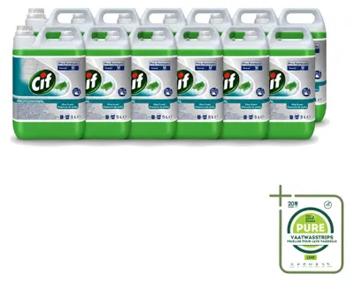 Produktbild von 12 x Cif Allesreiniger Dennenfris 5 l - Großpackung - 12 Stücke