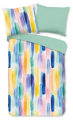 Produktbild von Good Morning Renforcé-Bettwäsche-Garnitur Magus Farbe Multi Größe 100x135+40x60