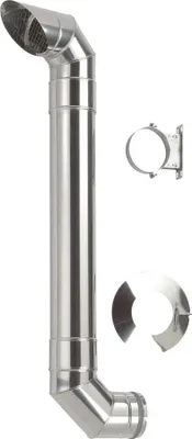 Produktbild von Fassadensystem ComfoVent 180 System 1/ 2 - Zehnder