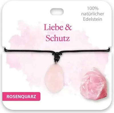 Produktbild von bb Klostermann GmbH Kette Edelstein Rosenquarz (3)