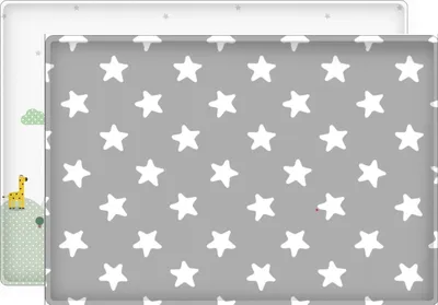 Immagine prodotto di Wunschkind® tappetino per gattonare e giocare 190x130cm country & stars