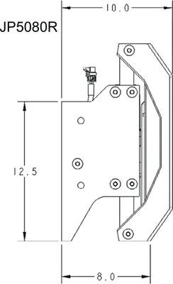 Produktbild von Dometic Seastarsolutions Jackplate Gen II Elektro Hydraulik Powerlift : Jackplate 8" 31,75kg