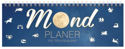 Produktbild von Tischquerkalender Mond 2027