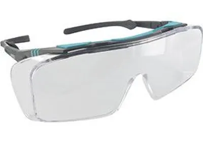 Produktbild von Brillenschutzbrille (45 m/s) für Brillenträger mit Korrektionsgläsern. Monoblock-Polycarbonat-Okular