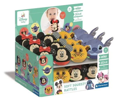 Immagine prodotto di Clementoni Disney Mięciutkie Piłeczki Gryzaki Grzechotki dla niemowląt
