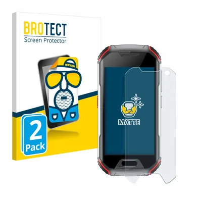 Produktbild von 2x BROTECT Schutzfolie für Unihertz Atom L Displayschutz Displayschutzfolie Folie Matt Entspiegelungsfolie
