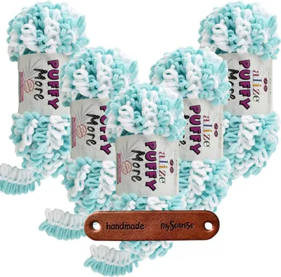 Produktbild von 5 x ALIZE Puffy More 6269 mit Label