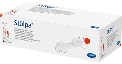 Produktbild von Stülpa Schlauchverbände gebrauchsfertig 20 - 60 cm Gr. 4, 10 St. Verband