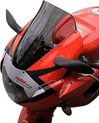 Image de Pare-brise moto MRA APRILIA RSV MILLE R, RP, 2001-2003, forme T, teinté