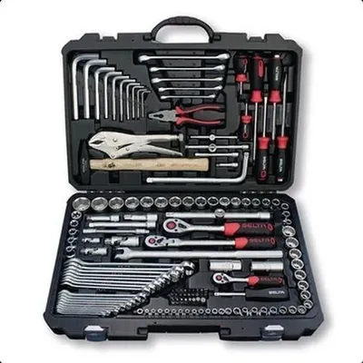 Produktbild von SELTA Werkzeug-Set SE-45142 Chrom-Vanadium-Stahl