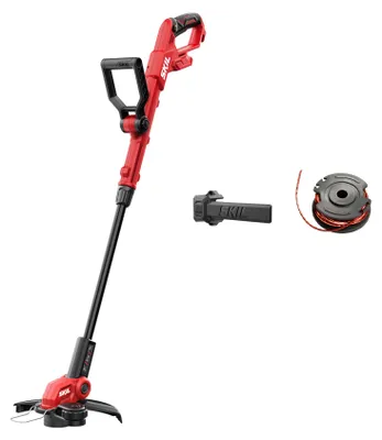 Produktbild von SKIL 0241CA Akku-Rasentrimmer (30 cm Breite, Gras & Unkraut, 90° drehbarer Kopf)