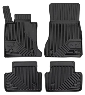 Zdjęcie produktu dla Dywaniki gumowe do BMW Seria 5 G60 2023- (sedan) – 4 szt., czarne, dopasowane