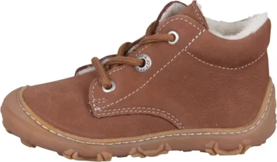 Produktbild von RICOSTA Boots COLIN von PEPINO für erste Schritte im Winter Winterschuhe Schnürer Lammwollfutter Barfuß-Schuh Jungen Mädchen unisex curry Braun Größe 25