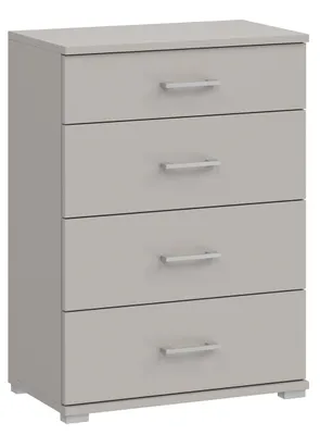 Produktbild von Moderner Schuhschrank Kaschmir 85x60x35 cm – Schuhkommode mit 3 Klappen & Schublade – Platzsparender Schuhkipper für Flur und Eingangsbereich
