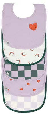 Imagen del producto de Juego de 5 baberos para bebés y niños pequeños