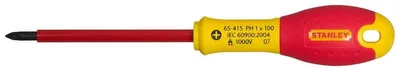 Immagine prodotto di Stanley Fatmax Insulated Screwdriver VDE PH0x75 mm, 1000V (with blister)