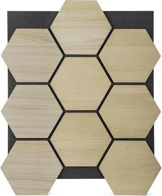 Zdjęcie produktu dla Panel akustyczny G21 81,5x66,5x2,1 cm plaster miodu, dąb naturalny