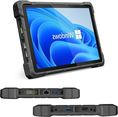 Produktbild von Outdoor-Tablet mit Windows 10 – Robustes Tablet – Industrietaugliches Tablet – Wasserdichtes Tablet – Robustes Tablet
