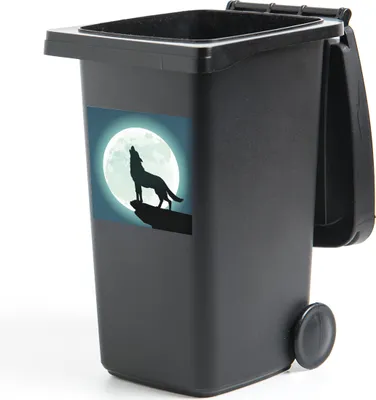 Produktbild von MuchoWow® - Abfall-Aufkleber - Container - für Abfallcontainer