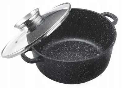 Produktbild von Zilner Marmortopf 24cm 4.5L für Induktion und Gas