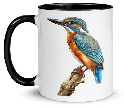Vogelmotiv-Tasse 325 ml – Keramikbecher für Vogelliebhaber