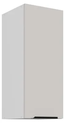 Produktbild von Küchen Hängeschrank 30 cm COMO Kaschmir beige matt + Weiß matt Küche Küchenzeile Küchenblock Einbauküche