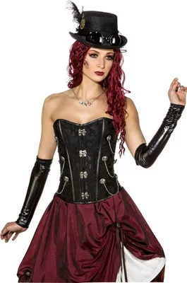 Produktbild von Korsage Steampunk mit Verschlüssen M