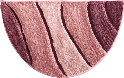 Produktbild von REDBEST Duschvorlage Louisville" halbrund altrosa 50x80 cm"