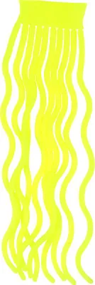 Obrázek produktu pro SILI WORMS 009 Fluo žlutá – 10 kusů, 13 cm