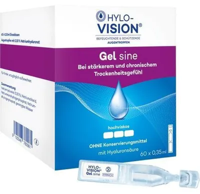 Productafbeelding van Hylo-Vision Gel oogdruppels, 60 ampullen