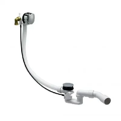 Immagine prodotto di Accessori Laufen - Set di scarico e troppopieno per vasca da bagno, con riempimento Exafill, cromo H2951120040001