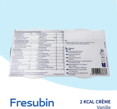 Productafbeelding van Fresubin 2 kcal, vanillecrème, 4 flessen