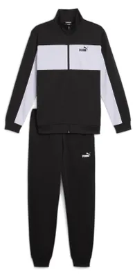 Produktbild von Puma Trainingsanzug Herren Poly Colorblock Suit, Größe:XXL, Farbe:Schwarz