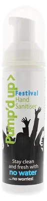 Zdjęcie produktu dla Pump'd Up Festival dezynfekująca antybakteryjna pianka do rąk 70 ml