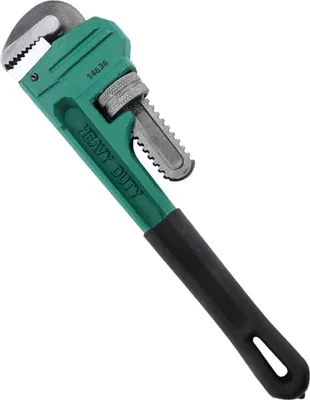 Zdjęcie produktu dla 8-calowy, wytrzymały klucz do rur ze stali węglowej, regulowany klucz hydrauliczny Narzędzia hydrauliczne do poprawy domu Konserwacja przemysłowa