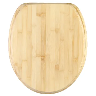 Produktbild von SANILO® WC-Sitz mit Absenkautomatik Bambus, Toilettendeckel direkt vom Hersteller, Klodeckel, Klobrille, WC Deckel, Toilettensitz, Toilettenbrille