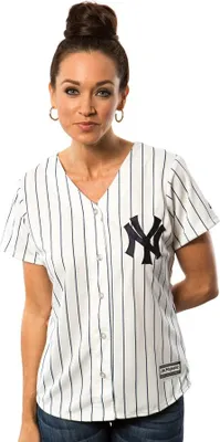 Produktbild von MLB New York Yankees Damen Baseball Trikot Cool base Majestic Jersey weiß Girls (XL)