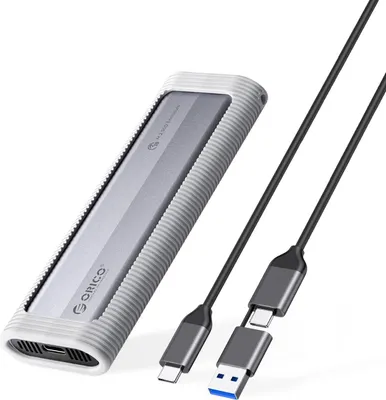 Image de Orico Axm2-G2 Disque dur M.2 Nvme Usb-C 10Gb/S - Gris