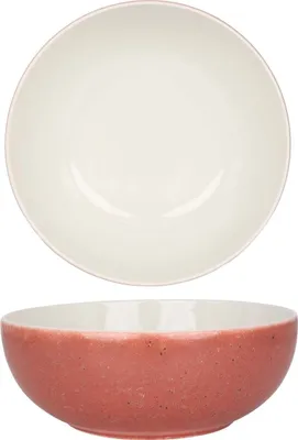 Image de Assiette creuse Rinart - Rose - Porcelaine - 23 cm (2000cc)