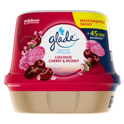Immagine prodotto di Glade Luscious Cherry & Peony deodorante per ambienti gel 180 g
