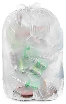 Müllsäcke 55-60 Gal 6,0 MIL transparent 15 Stk