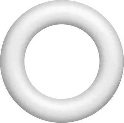 Produktbild von KNORR PRANDELL 216767230 Styropor-HalbRingeØ 30 cm Styropor weiss