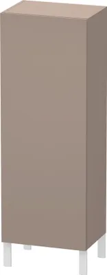 Produktbild von Halbhochschrank L-CUBE 500x363x1320mm Ans rechts basalt matt Anschlag rechts basalt matt