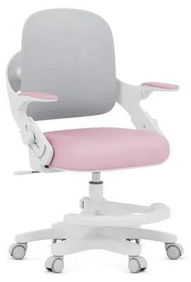 Immagine prodotto di Mark Adler, sedia girevole ergonomica per bambini Junior 4.3, rosa e grigio