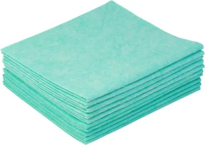 Produktbild von MEIKO 220002143 Thermovliestuch - 38 x 40 cm, glatt, grün, 10 Stück