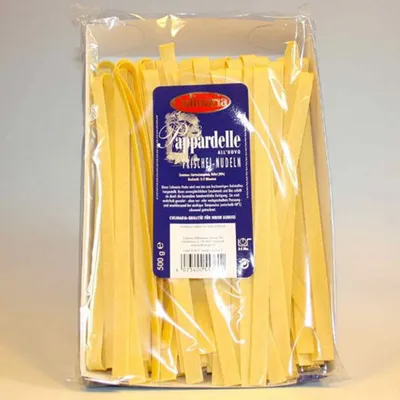 Immagine prodotto di Culinaria Pappardelle all'uovo pasta fresca da 8 mm 500 g confezione da 5 pezzi