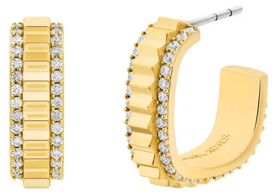 Produktbild von Michael Kors Premium Damen Ohrring aus Messing in Goldton, MKJ8603710