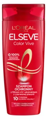 Zdjęcie produktu dla Szampon do włosów farbowanych L'Oreal Elseve Color Vive 400 ml