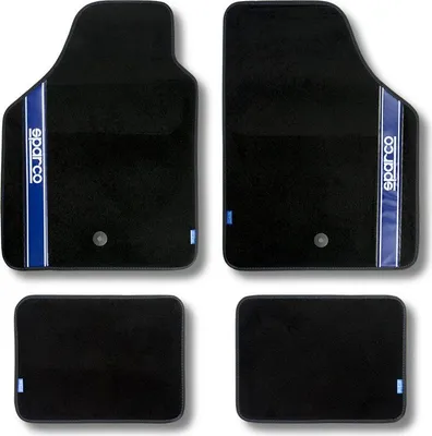 Produktbild von SPARCO Universal-Fußmatten 03763BBS Vorne und Hinten