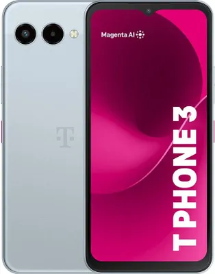 Image de T-Mobile T Phone 3 Smartphone 128GB argent 50MP OIS 5000mAh